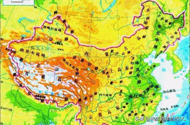 中国四大平原地图（中国四大平原是哪四大平原）